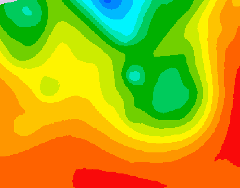 GDPS 500 millibar geopotential height 168 hour forecast chart for Canada based on 2026/07/17 0000Z data