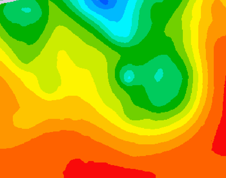 GDPS 500 millibar geopotential height 174 hour forecast chart for Canada based on 2026/07/17 0000Z data