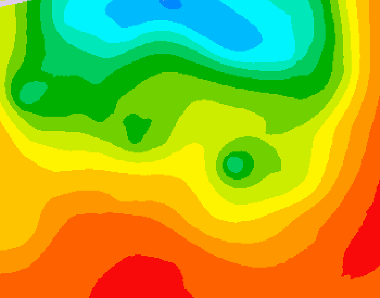 GDPS 500 millibar geopotential height 216 hour forecast chart for Canada based on 2026/07/17 0000Z data
