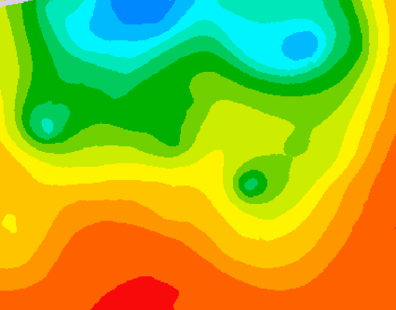 GDPS 500 millibar geopotential height 228 hour forecast chart for Canada based on 2026/07/17 0000Z data