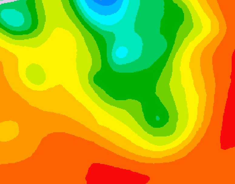 GDPS 500 millibar geopotential height 120 hour forecast chart for Canada based on 2026/07/17 1200Z data