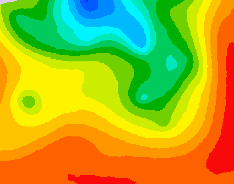 GDPS 500 millibar geopotential height 168 hour forecast chart for Canada based on 2026/07/17 1200Z data