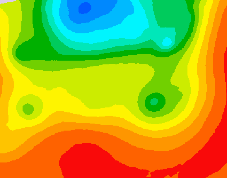 GDPS 500 millibar geopotential height 192 hour forecast chart for Canada based on 2026/07/17 1200Z data
