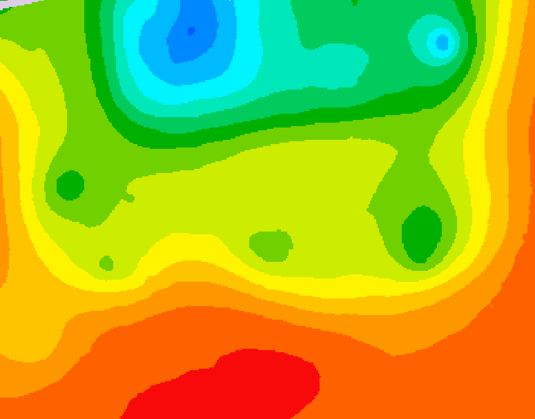 GDPS 500 millibar geopotential height 216 hour forecast chart for Canada based on 2026/07/17 1200Z data