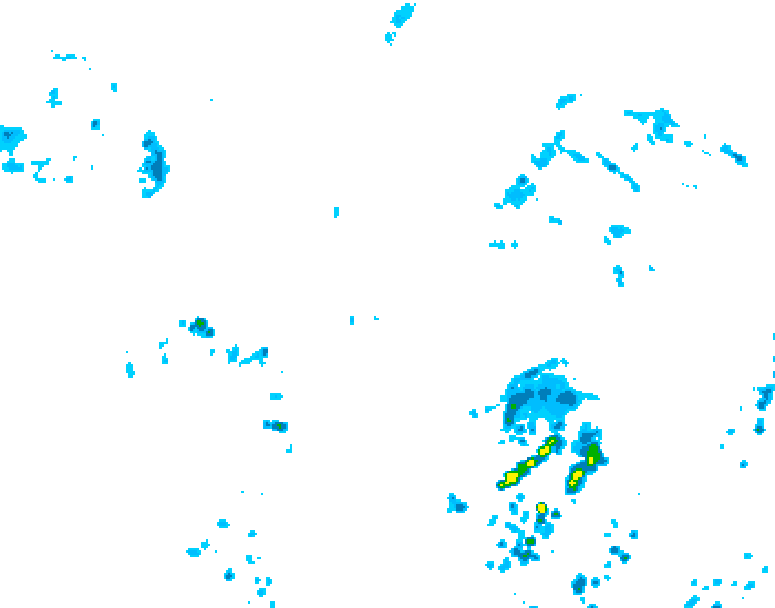 GDPS precipitation 042 hour forecast chart for Canada based on 2026/07/17 0000Z data