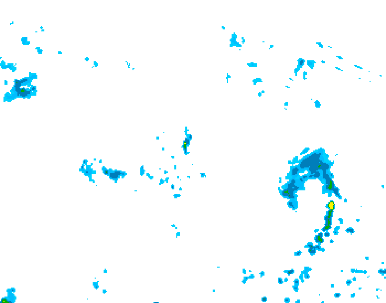 GDPS precipitation 060 hour forecast chart for Canada based on 2026/07/17 0000Z data