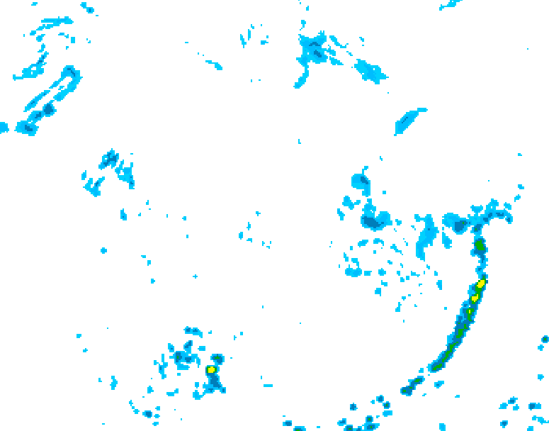 GDPS precipitation 144 hour forecast chart for Canada based on 2026/07/17 0000Z data