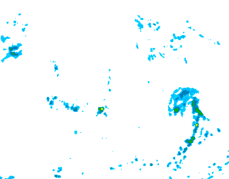 GDPS precipitation 048 hour forecast chart for Canada based on 2026/07/17 1200Z data
