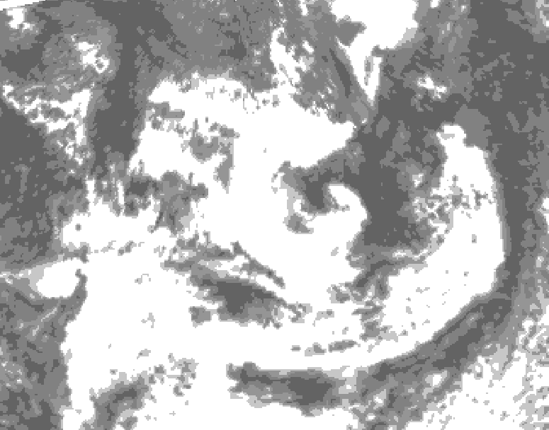 GDPS total cloud 186 hour forecast chart for Canada based on 2026/07/17 0000Z data