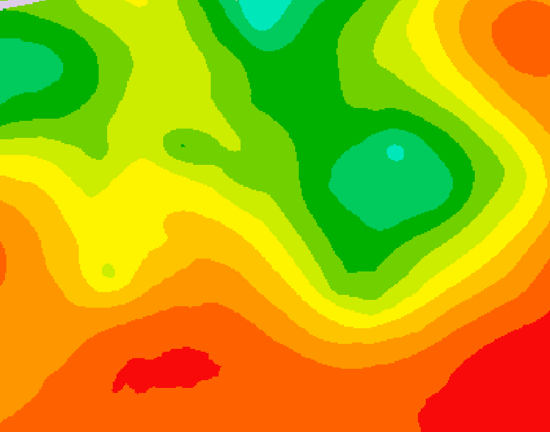 GDPS 500 millibar geopotential height 018 hour forecast chart for Canada based on 2026/07/18 0000Z data