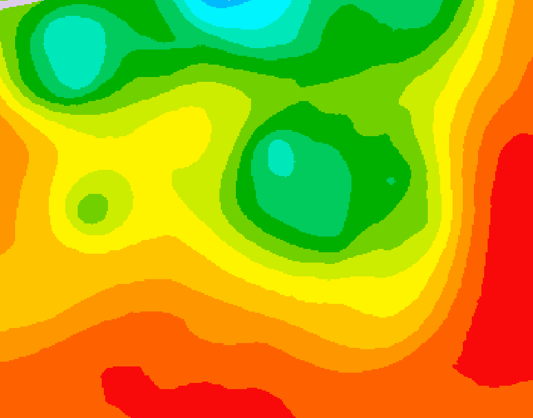 GDPS 500 millibar geopotential height 144 hour forecast chart for Canada based on 2026/07/18 0000Z data