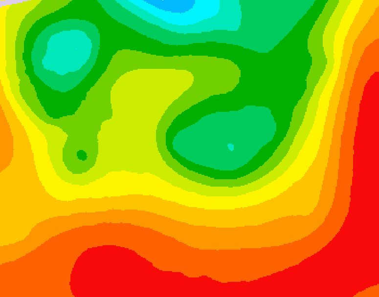 GDPS 500 millibar geopotential height 162 hour forecast chart for Canada based on 2026/07/18 0000Z data