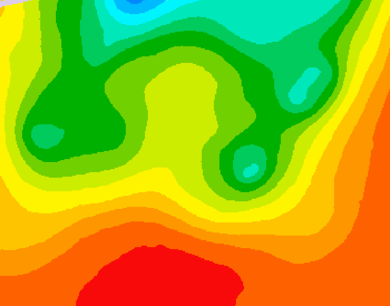 GDPS 500 millibar geopotential height 204 hour forecast chart for Canada based on 2026/07/18 0000Z data