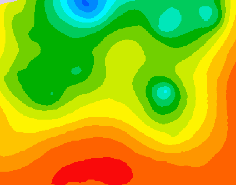 GDPS 500 millibar geopotential height 228 hour forecast chart for Canada based on 2026/07/18 0000Z data