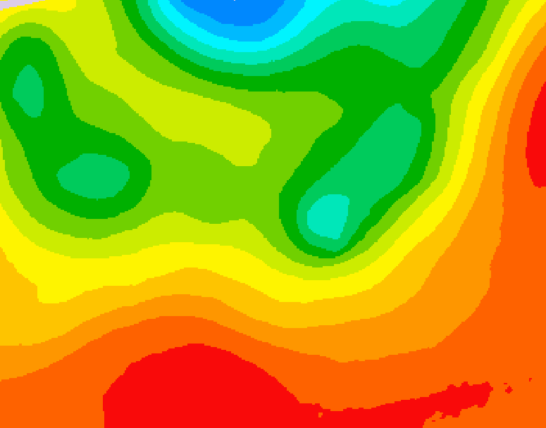 GDPS 500 millibar geopotential height 168 hour forecast chart for Canada based on 2026/07/18 1200Z data