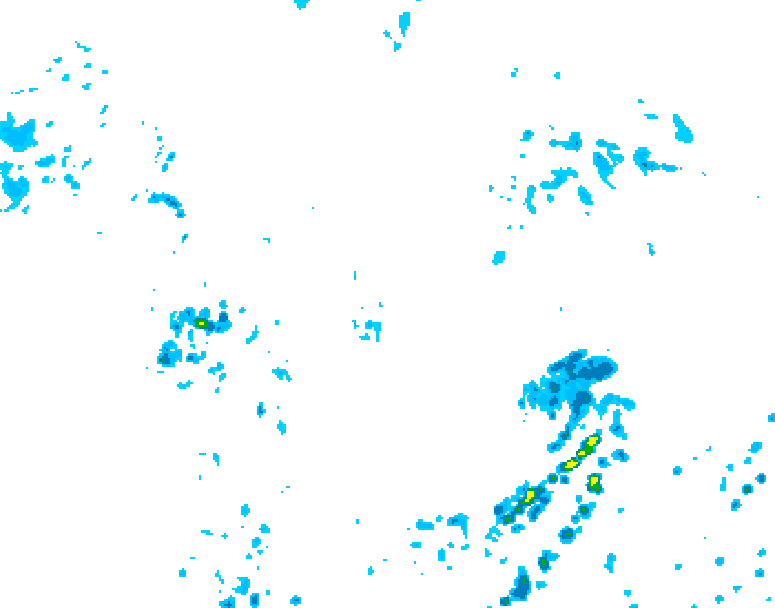 GDPS precipitation 024 hour forecast chart for Canada based on 2026/07/18 0000Z data