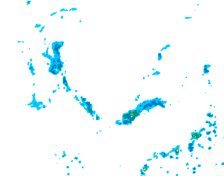 GDPS precipitation 186 hour forecast chart for Canada based on 2026/07/18 0000Z data