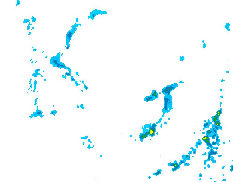 GDPS precipitation 204 hour forecast chart for Canada based on 2026/07/18 0000Z data