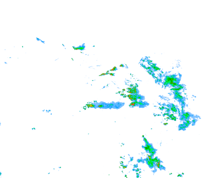 Weather radar data valid at 2026/07/18 01:24 UTC