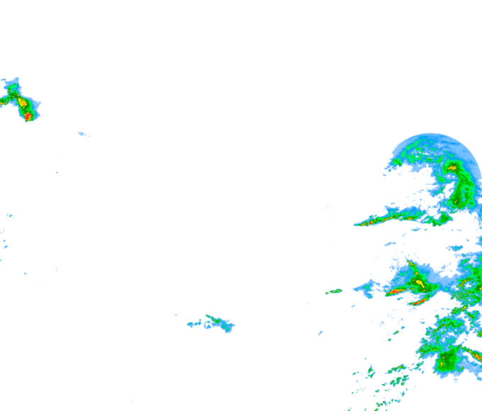 Weather radar data valid at 2026/07/18 14:54 UTC