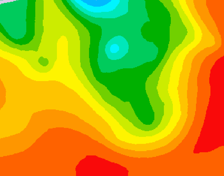 GDPS 500 millibar geopotential height 084 hour forecast chart for Canada based on 2026/07/19 0000Z data