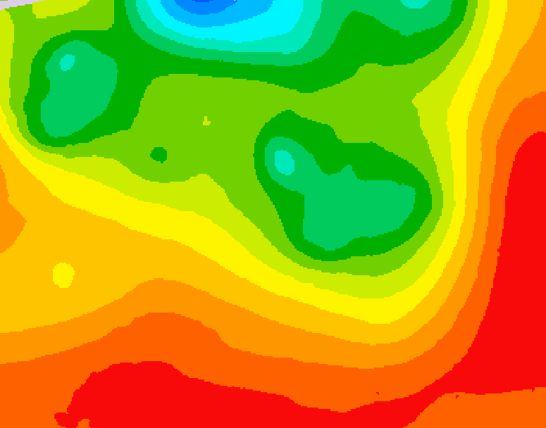 GDPS 500 millibar geopotential height 120 hour forecast chart for Canada based on 2026/07/19 0000Z data