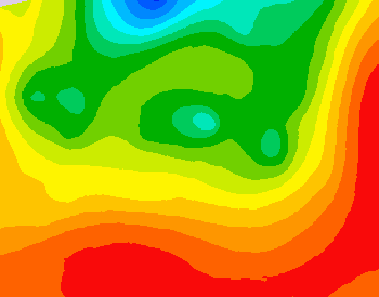 GDPS 500 millibar geopotential height 144 hour forecast chart for Canada based on 2026/07/19 0000Z data