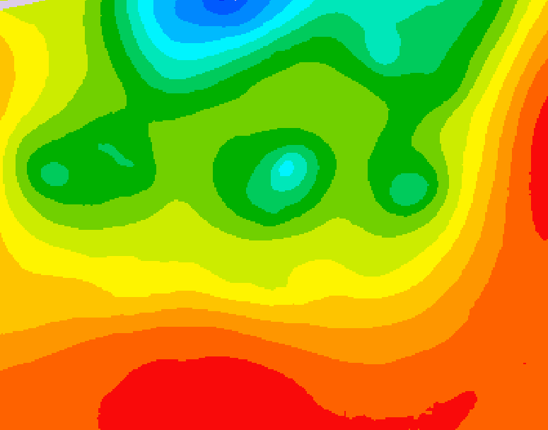 GDPS 500 millibar geopotential height 156 hour forecast chart for Canada based on 2026/07/19 0000Z data
