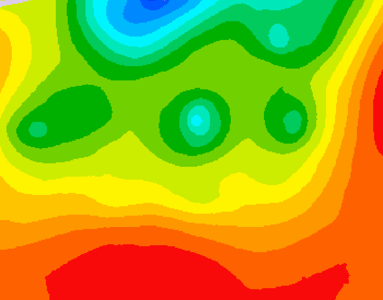 GDPS 500 millibar geopotential height 162 hour forecast chart for Canada based on 2026/07/19 0000Z data