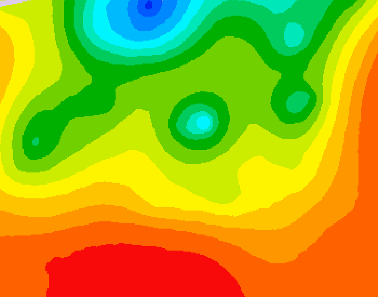 GDPS 500 millibar geopotential height 174 hour forecast chart for Canada based on 2026/07/19 0000Z data