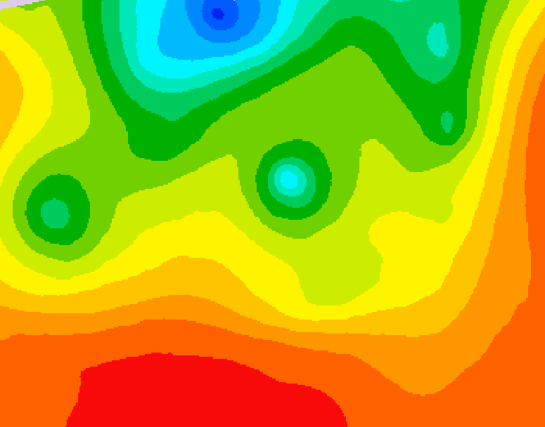 GDPS 500 millibar geopotential height 186 hour forecast chart for Canada based on 2026/07/19 0000Z data