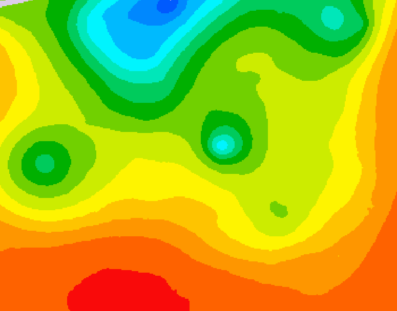 GDPS 500 millibar geopotential height 204 hour forecast chart for Canada based on 2026/07/19 0000Z data