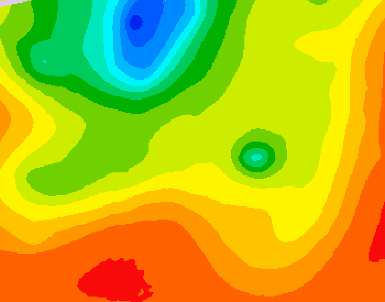 GDPS 500 millibar geopotential height 240 hour forecast chart for Canada based on 2026/07/19 0000Z data