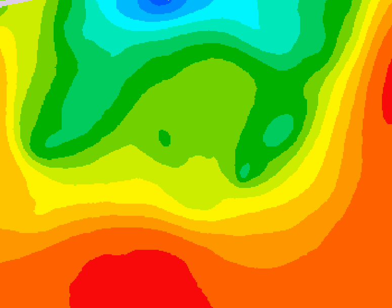 GDPS 500 millibar geopotential height 144 hour forecast chart for Canada based on 2026/07/19 1200Z data
