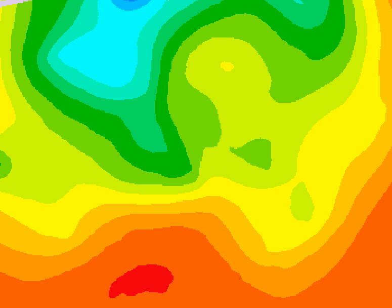 GDPS 500 millibar geopotential height 216 hour forecast chart for Canada based on 2026/07/19 1200Z data
