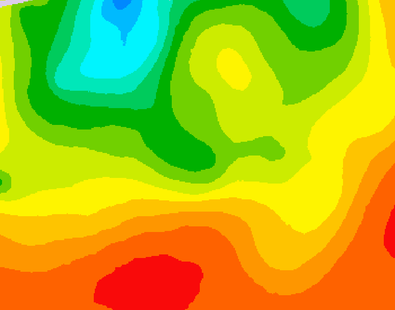 GDPS 500 millibar geopotential height 228 hour forecast chart for Canada based on 2026/07/19 1200Z data