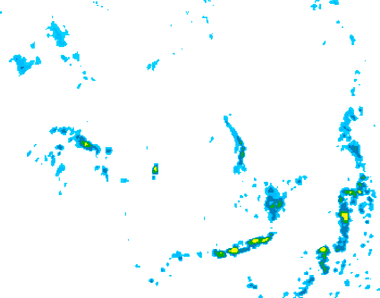 GDPS precipitation 198 hour forecast chart for Canada based on 2026/07/19 0000Z data