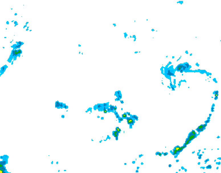 GDPS precipitation 024 hour forecast chart for Canada based on 2026/07/19 1200Z data