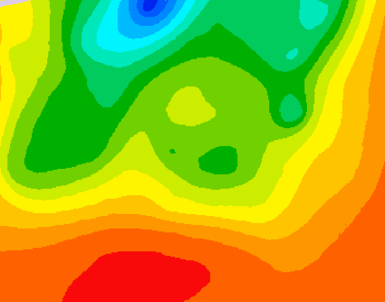 GDPS 500 millibar geopotential height 156 hour forecast chart for Canada based on 2026/07/20 0000Z data