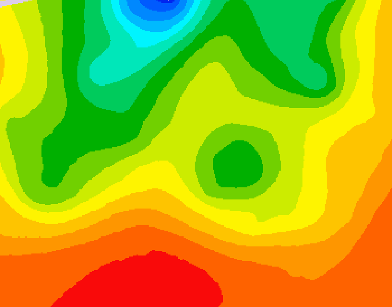 GDPS 500 millibar geopotential height 174 hour forecast chart for Canada based on 2026/07/20 0000Z data