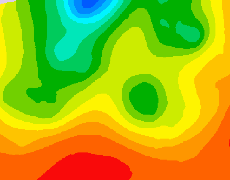 GDPS 500 millibar geopotential height 186 hour forecast chart for Canada based on 2026/07/20 0000Z data