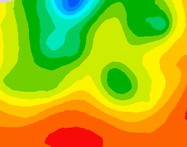 GDPS 500 millibar geopotential height 192 hour forecast chart for Canada based on 2026/07/20 0000Z data