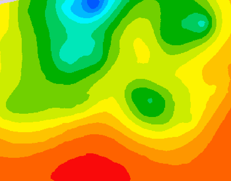 GDPS 500 millibar geopotential height 198 hour forecast chart for Canada based on 2026/07/20 0000Z data