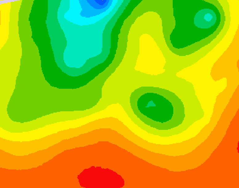 GDPS 500 millibar geopotential height 204 hour forecast chart for Canada based on 2026/07/20 0000Z data