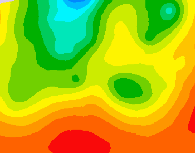 GDPS 500 millibar geopotential height 210 hour forecast chart for Canada based on 2026/07/20 0000Z data