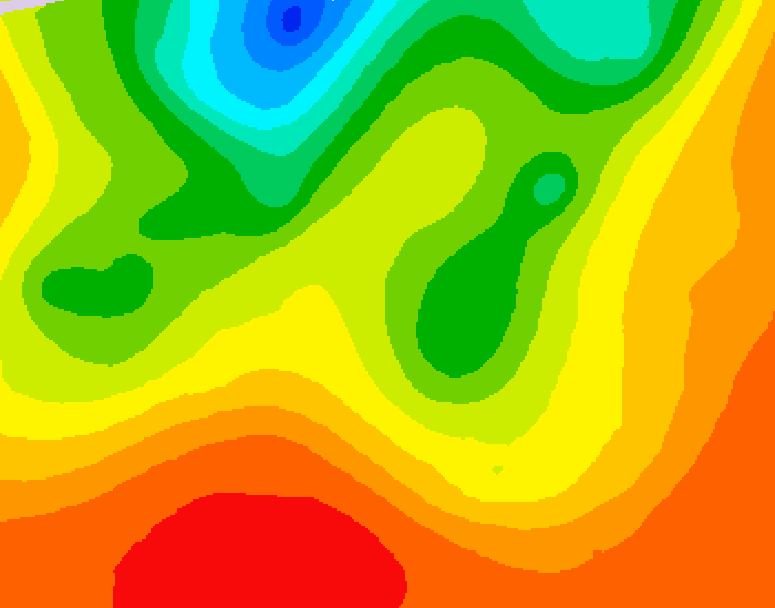 GDPS 500 millibar geopotential height 144 hour forecast chart for Canada based on 2026/07/20 1200Z data