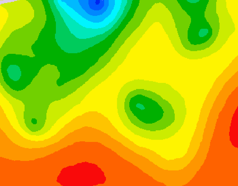 GDPS 500 millibar geopotential height 192 hour forecast chart for Canada based on 2026/07/20 1200Z data