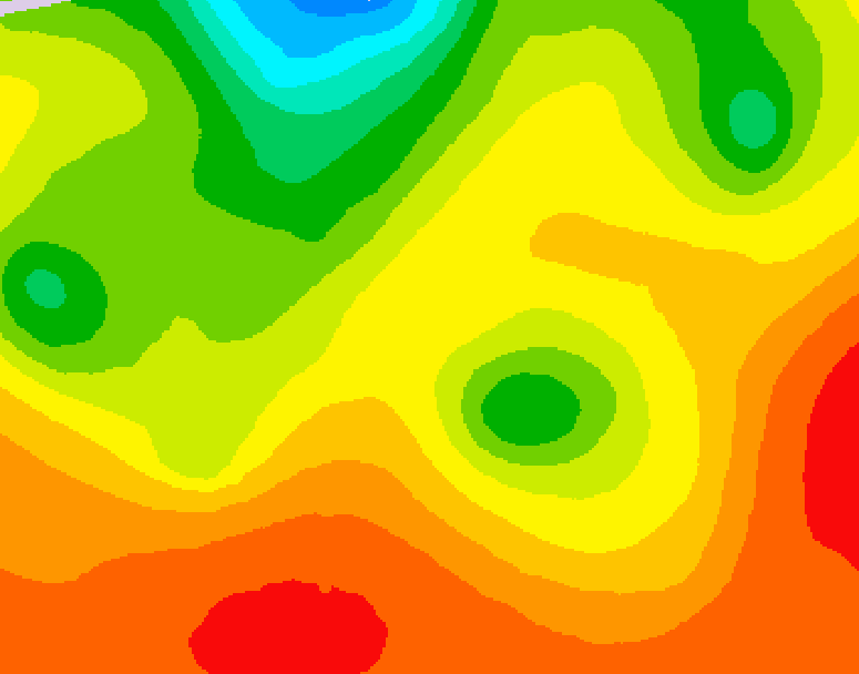 GDPS 500 millibar geopotential height 204 hour forecast chart for Canada based on 2026/07/20 1200Z data
