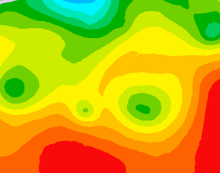 GDPS 500 millibar geopotential height 228 hour forecast chart for Canada based on 2026/07/20 1200Z data