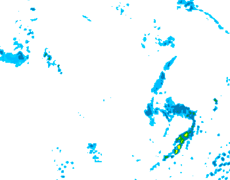 GDPS precipitation 060 hour forecast chart for Canada based on 2026/07/20 0000Z data